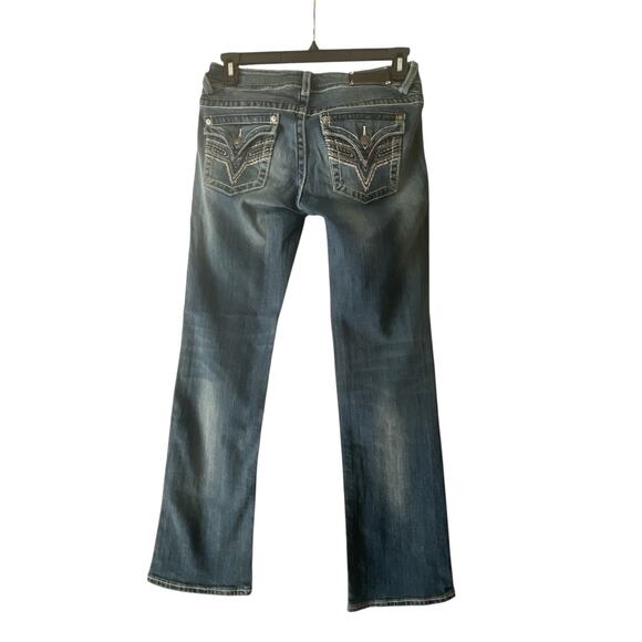 Vigoss The New York Bootcut Jeans Women’s 28x33 Embellished Fits 30x30 - Picture 2 of 12